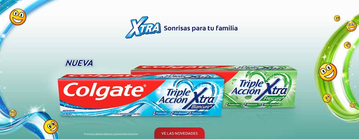 Cremas Colgate Triple Acción Xtra