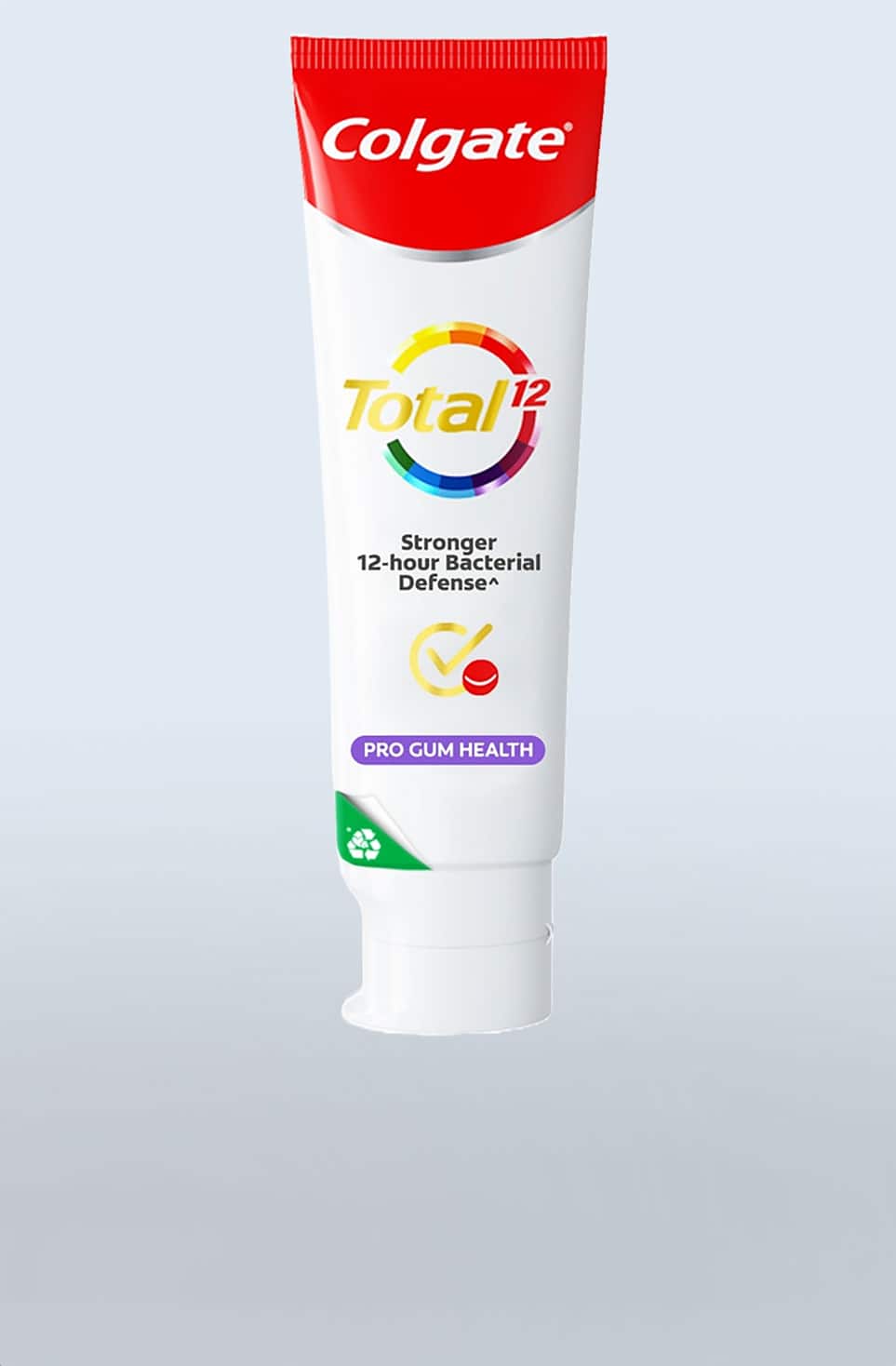 colgate total pro gum health toothpaste packshot