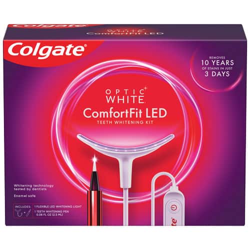 Comparison: Colgate LED Teeth Whitening Kit and Our Zero Sensitivity Teeth Whitening Kit