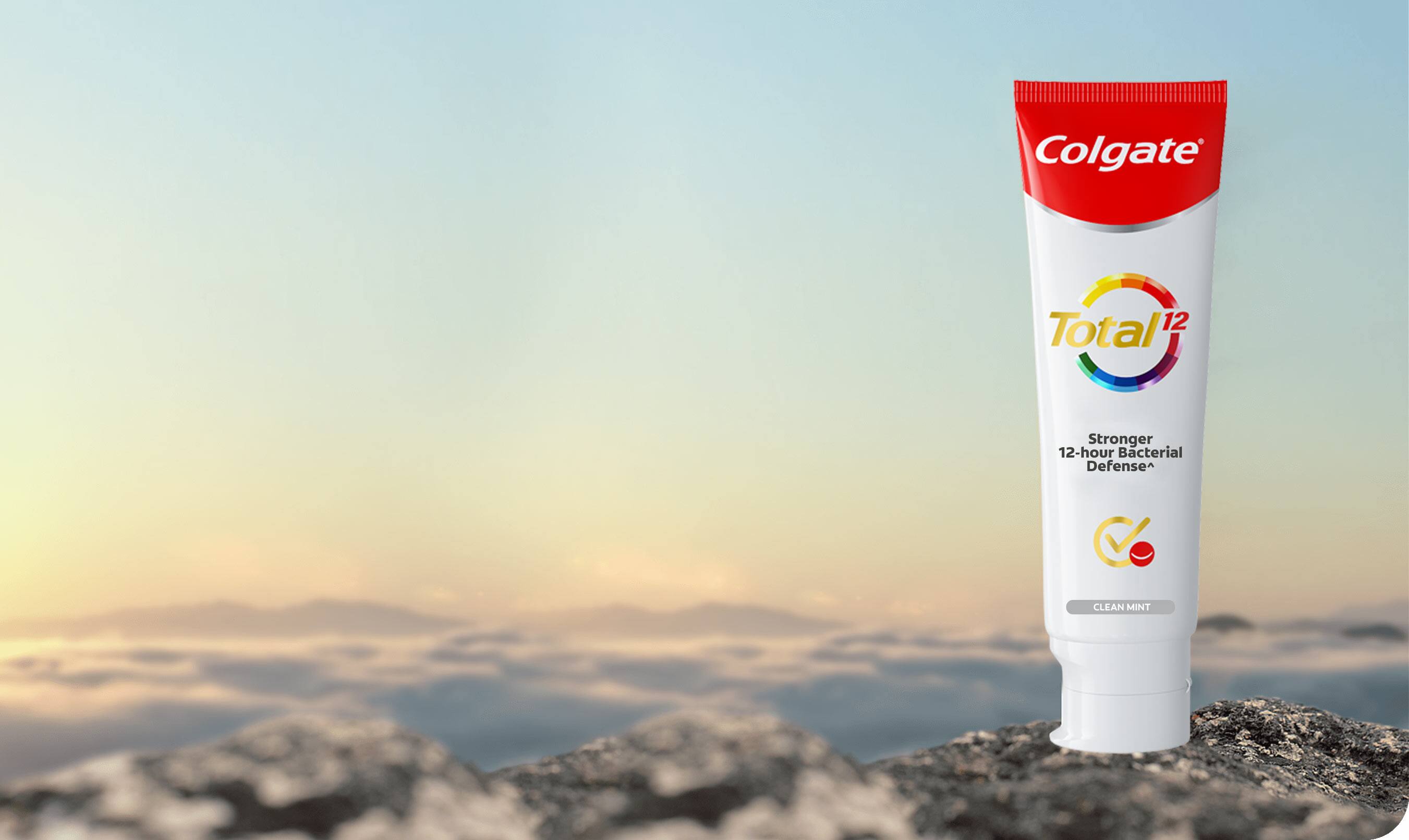 colgate total latar belakang gunung