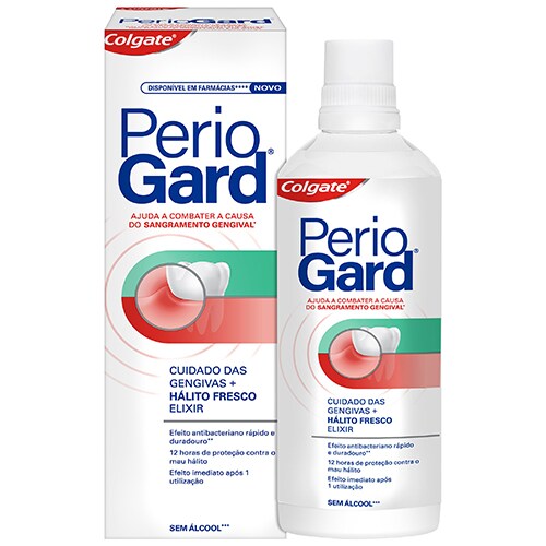Packshot of PerioGard Gum Care mouthwash