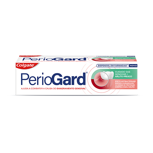 Packshot of PerioGard Gum Care Fresh Breath toothpaste