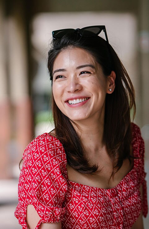 woman smiling woman smiling