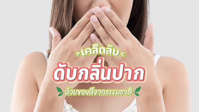 เคล็ดลับ ดับกลิ่นปาก ด้วยของดีจากธรรมชาติ ผู้หญิงมั่นใจ  ลมหายใจสดชื่น