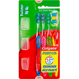 Colgate<sup>®</sup> Twister Orta  Diş Fırçası