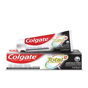 Colgate Total<sup>®</sup> 12 Charcoal Professional Clean