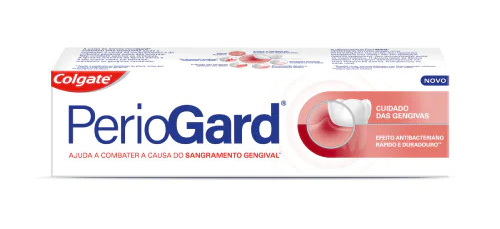 Packshot of PerioGard Gum Care toothpaste