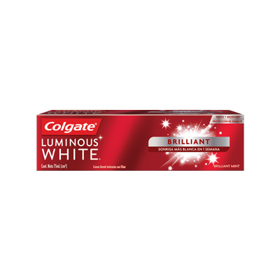 Crema Dental Colgate<sup>®</sup> Luminous White Brilliant