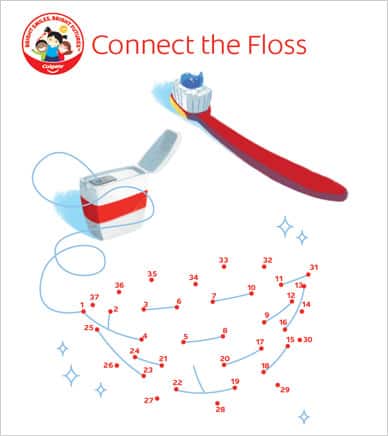 connect the floss